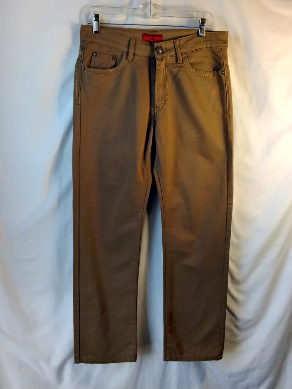 Patron Cito Men's Brown Straight-Leg Jeans